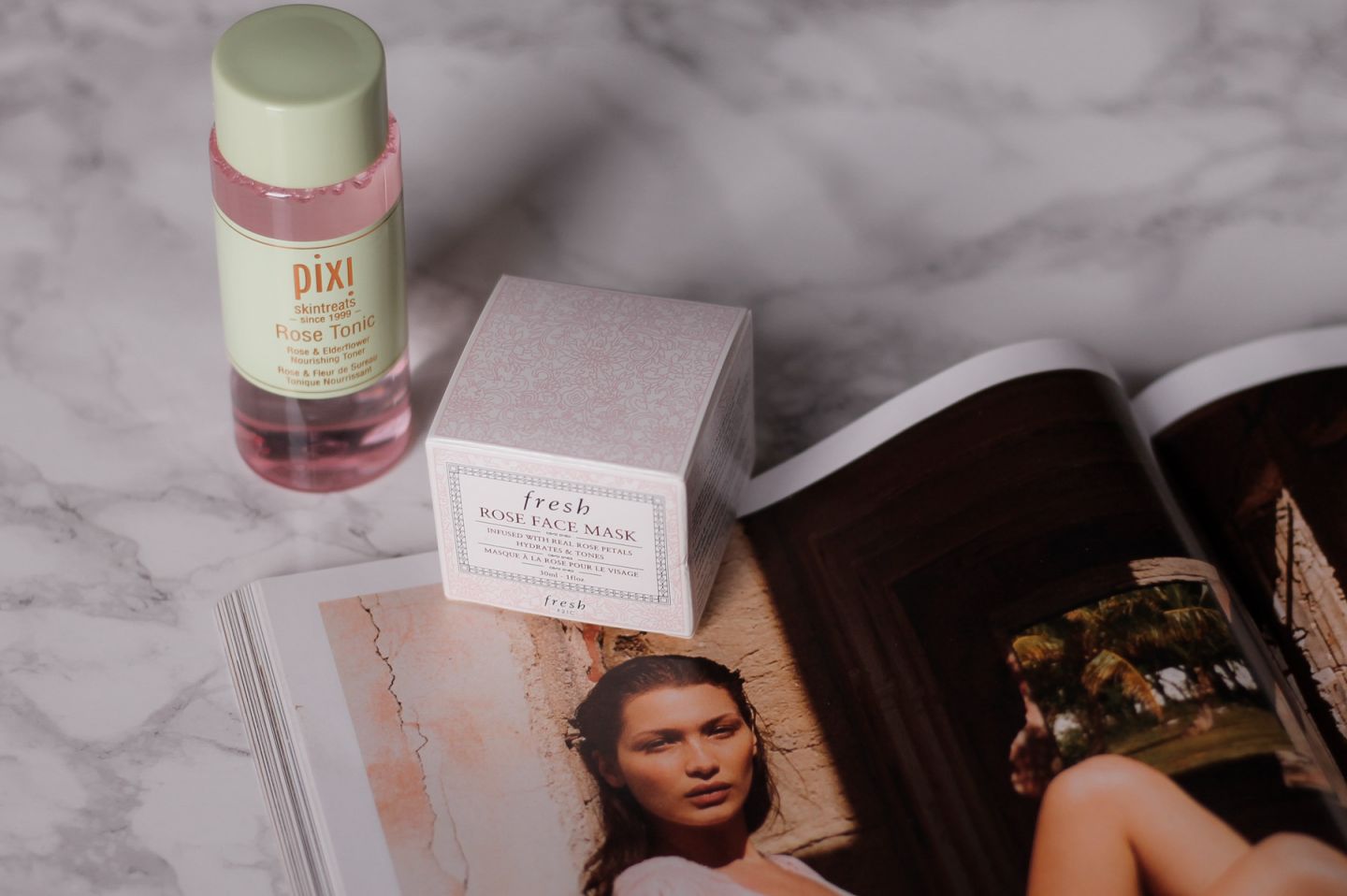 pixi beauty rose tonic skincare